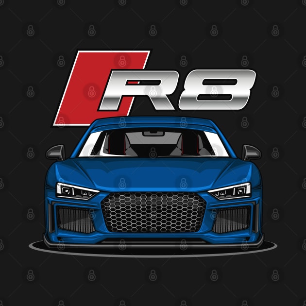 R8 V10 Performance (Scuba Blue) by Jiooji Project