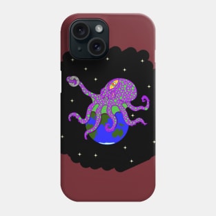 Cosmic Octopus Phone Case