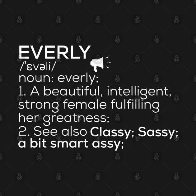 Everly Name Everly Definition Everly Female Name Everly Meaning by TeeLogic