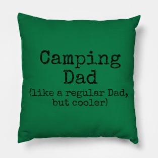 Camping Dad Pillow