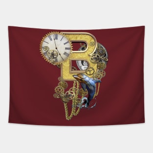 Alphabet-monogram capital-letter B Tapestry