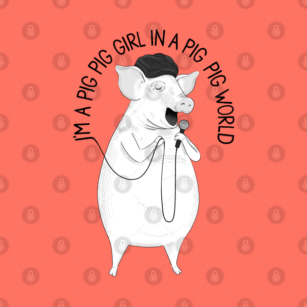 Pig Pig World Animal Karaoke Collection Pig Singing Karaoke