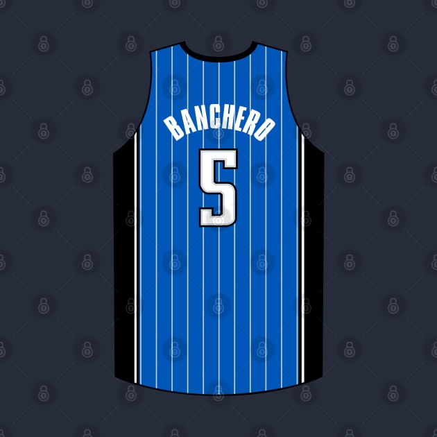 Paolo Banchero Orlando Jersey Qiangy by qiangdade