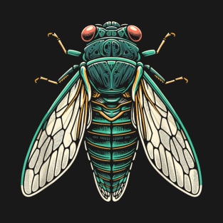 The Great Cicada Comeback Tour 2024 Insect Invasion T-Shirt