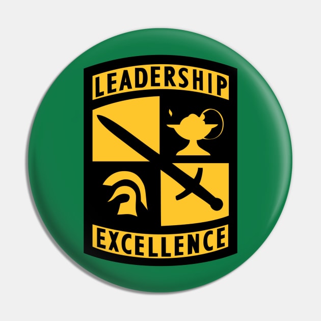 Army ROTC Logo Pin by LefTEE Designs