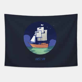 Ghost Ship Tapestry