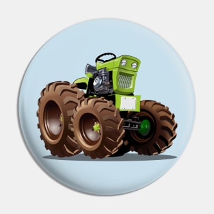 Cartoon Tractor Pin