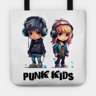 Punk kids Tote