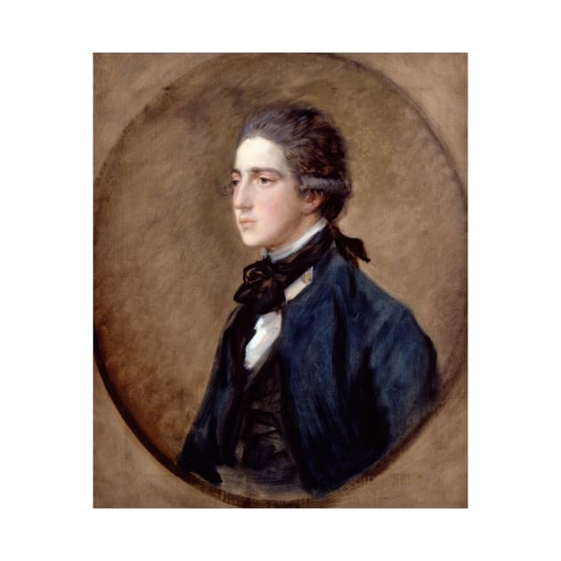 Samuel Linley by Thomas Gainsborough by Classic Art Stall