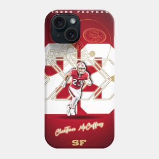 Christian McCaffrey 23 Phone Case