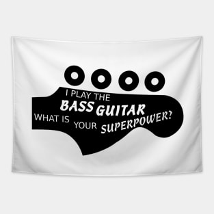 Bass Superpower Tapestry