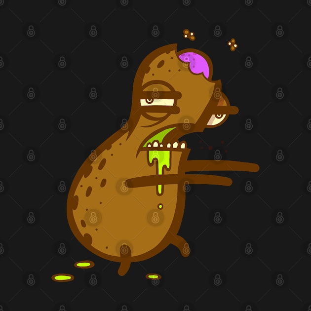 Zombie Peanut by ArtisticDyslexia