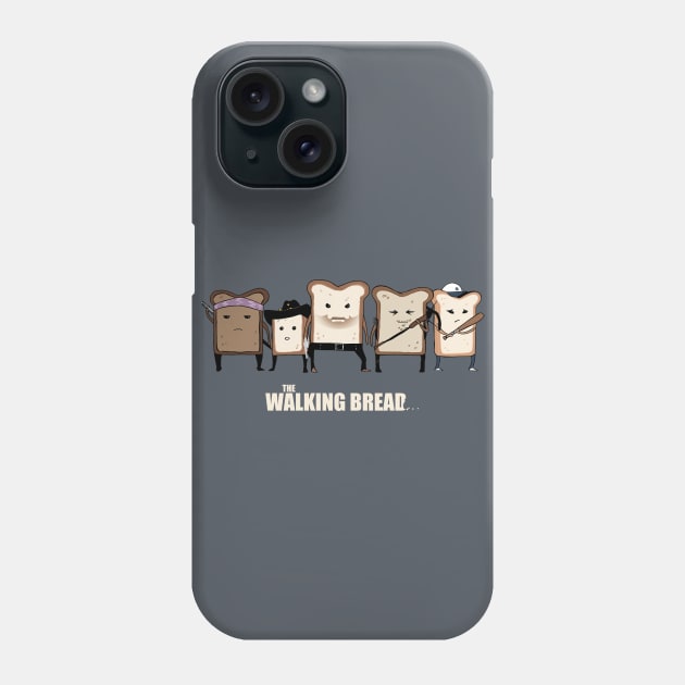 The Walking Bread Phone Case by RioBurton