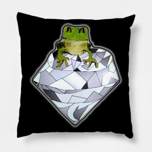 Diamond Frog Pillow