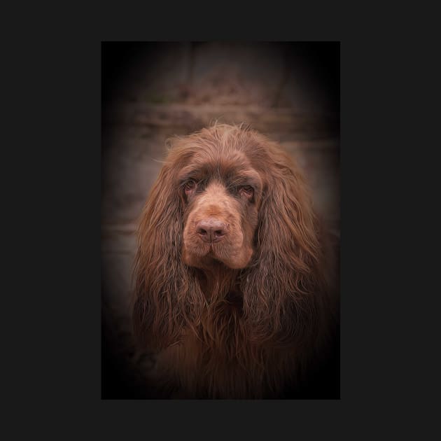 Portrait of a Sussex Spaniel by SMiddlebrook