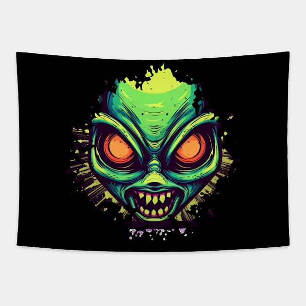 Aliens Tapestry by Pixy Official