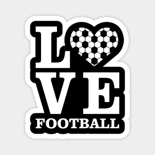Love Soccer / Football Magnet