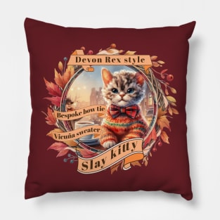 Cat Couture Bespoke Vicuña Grandma Love 1BD Pillow