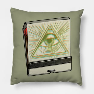 Not a secret meeting house Pillow