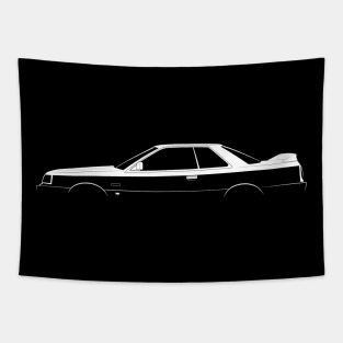 Nissan Skyline GTS-R (R31) Silhouette Tapestry