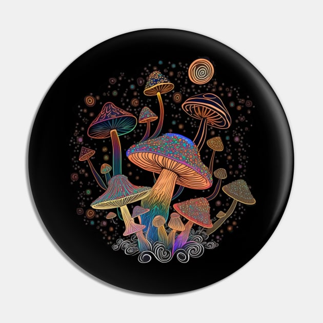 Shrooms Pin by loskotno