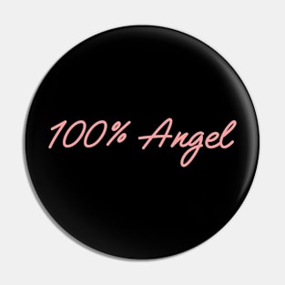 100% Angel Pin