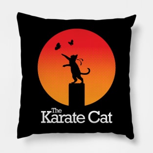 The Karate Cat Pillow