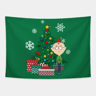 Mr Mackey Around The Christmas Tree South Park Tapestry