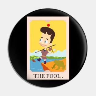 Nick Tarot Card Pin