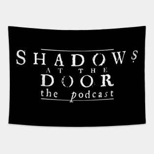 Shadows at the Door Logo Tapestry