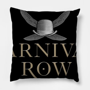 Carnival Row Winged Bowler Large Text Pillow