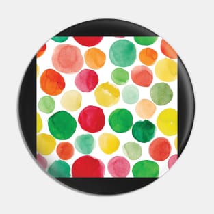 Dots, circle design Pin