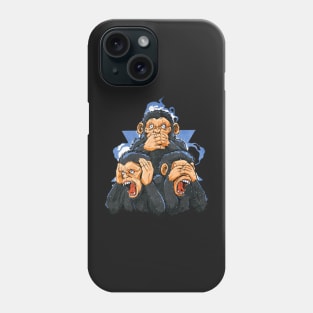 Three monkeys Phone Case