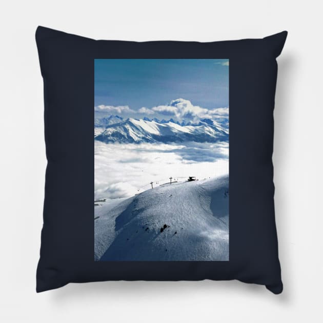 Jasper Canadian Rockies Alberta Canada Pillow by Andy Evans Photos