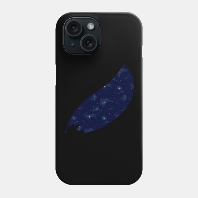 Night sky stars pattern. Phone Case by CraftCloud