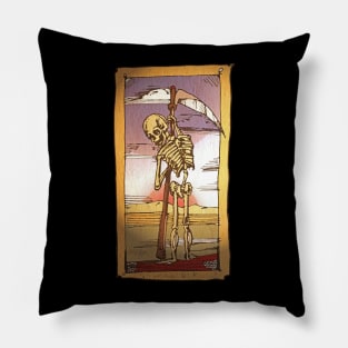 Macrabre tarot Card of the River Styx Pillow