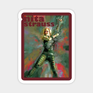 Nita Strauss Guitar Player Magnet