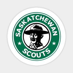 Saskatchewan Scouts Coffee Magnet