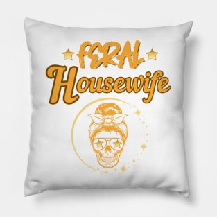 Feral housewife Pillow