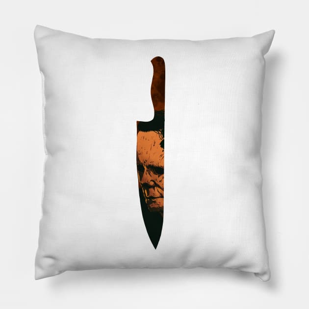 Halloween Michael Myers Pillow by Kotolevskiy