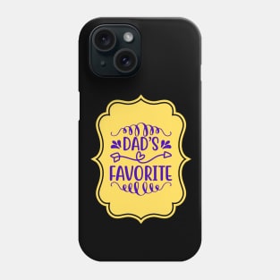 Dad's Favorite | Cute Kid's Phone Case