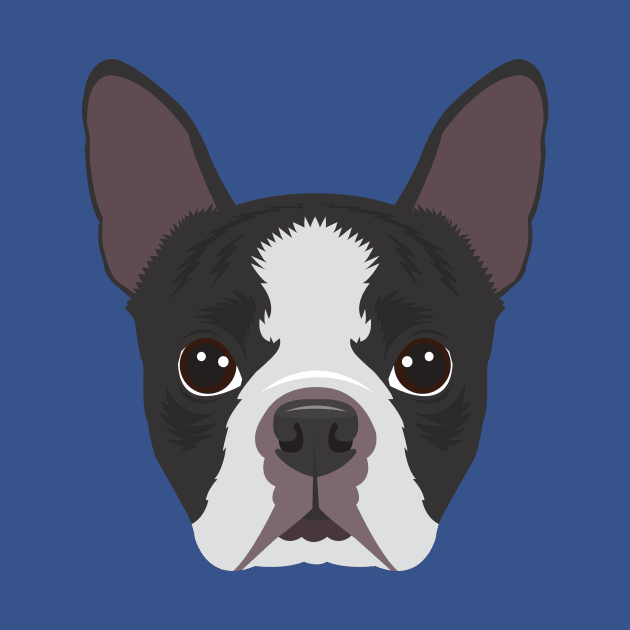 Boston Terrier by threeblackdots