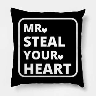 Mr. Steal Your Heart Pillow