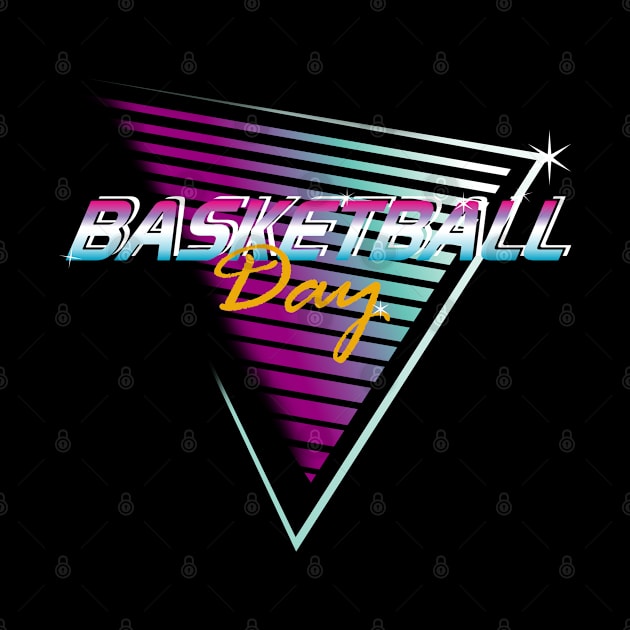 basketball day retro by osvaldoport76