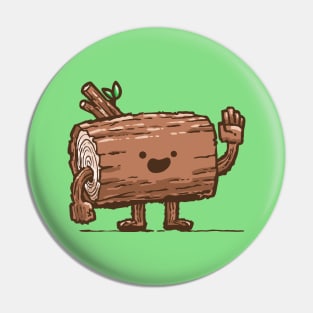 The Friendly Log Pin