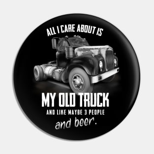 Classic Mack Truck Pin