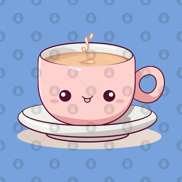 cute tea in Japanese style by MilkyBerry