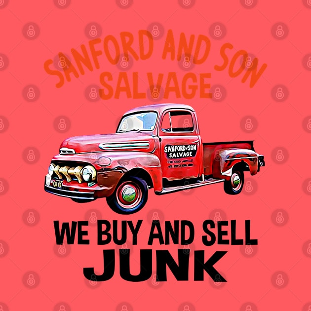 Sanford And Son Salvage We Buy And Sell Junk by AlexMooreShop