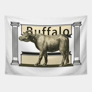 I love animal buffalo Tapestry