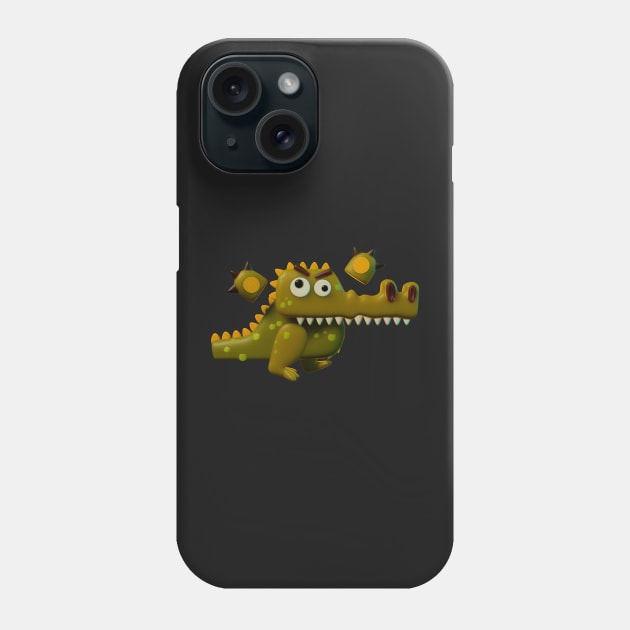 Croco Cobana debut Phone Case by HenrisKas